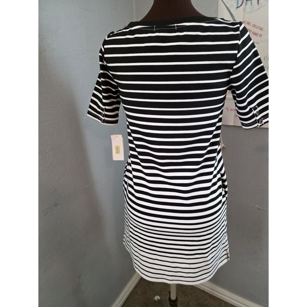 Women's Striped Copper Key Size S Dress NWT - Picture 4 of 6